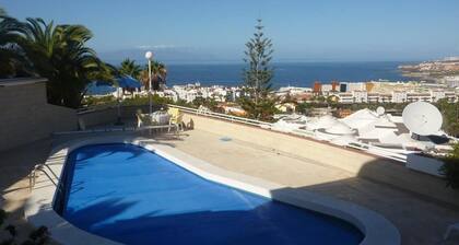 Playa de las Americas heated private pool Costa Adeje south west coast of Tenerife