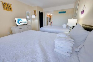 1 غرفة نوم ومكواة/لوح كي وواي فاي وملاءات أسرّة