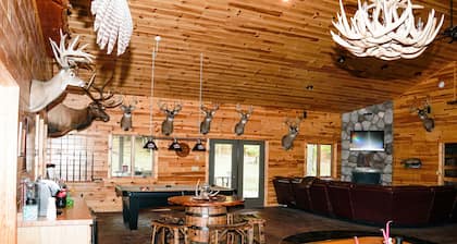 Naturliebhaber entkommen! Große Gruppen, Ski, Golf, Fisch, Wandern, Motorschlitten, Geländewagen