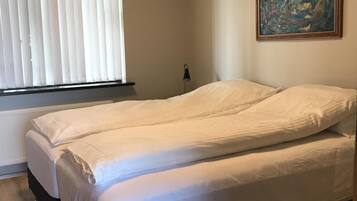 1 bedroom, iron/ironing board, travel crib, free WiFi