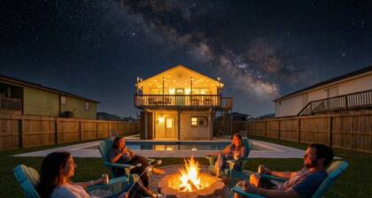 Beach Home with Pool in Jamaica Beach