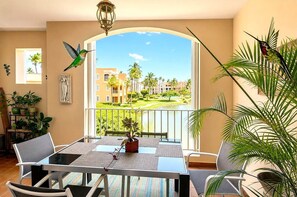 Outdoor dining - Resort Villa w/ Lake Views, Pool & Walk to Beach (Humacao)