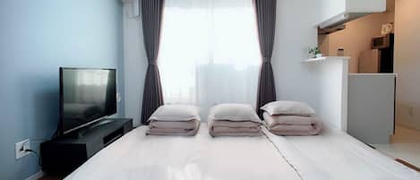 1 bedroom, hypo-allergenic bedding, free WiFi, bed sheets