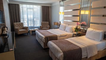 Premium bedding, minibar, in-room safe, blackout curtains