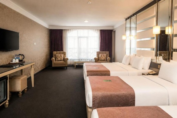 Premium bedding, minibar, in-room safe, blackout drapes