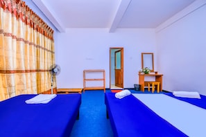 In-room safe, blackout curtains, iron/ironing board, free WiFi