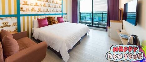 Standard Quadruple Room, 2 Double Beds, Non Smoking | Children's theme room