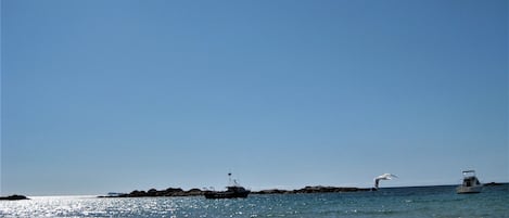Chaise longue, serviettes de plage
