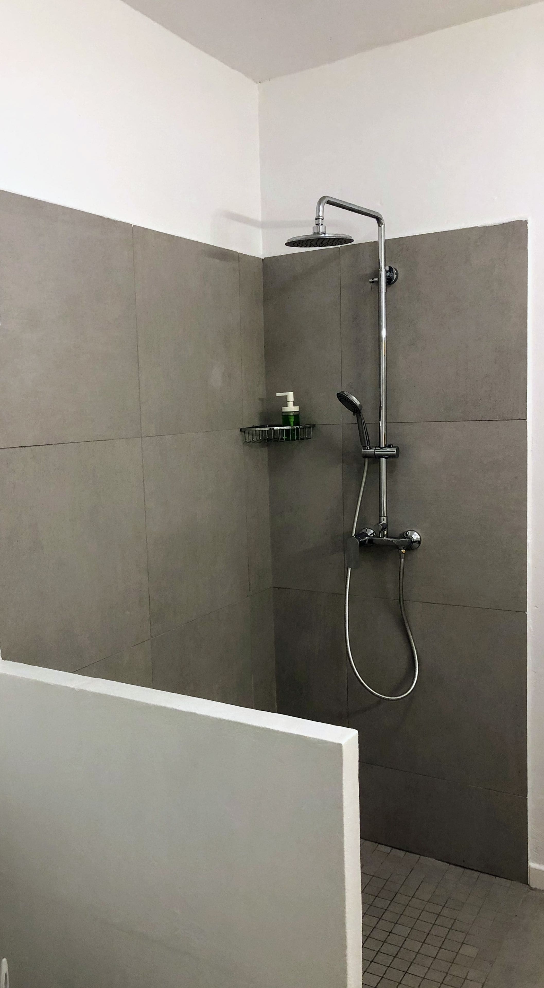 suite, terrace, garden view | bathroom | shower, rainfall showerhead, hair dryer, towels