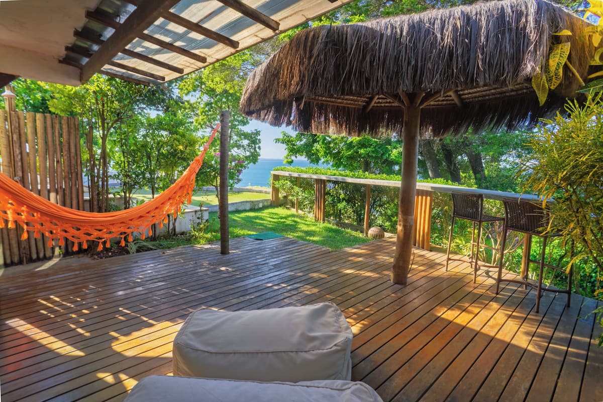 Honeymoon Apartment, 1 Queen Bed, Non Smoking, Sea View | Terrace/patio