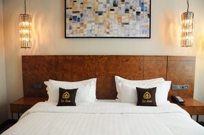 ตู้นิรภัยในห้องพัก, เตารีด/โต๊ะรีดผ้า, Wi-Fi ฟรี, ผ้าปูที่นอน