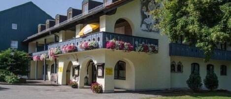 Fassade der Unterkunft