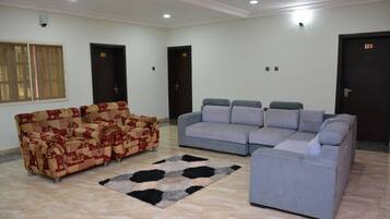 Sitteområde i lobbyen