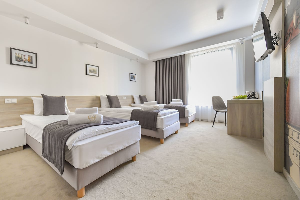 Standard Triple Room | Hypo-allergenic bedding, in-room safe, desk, soundproofing