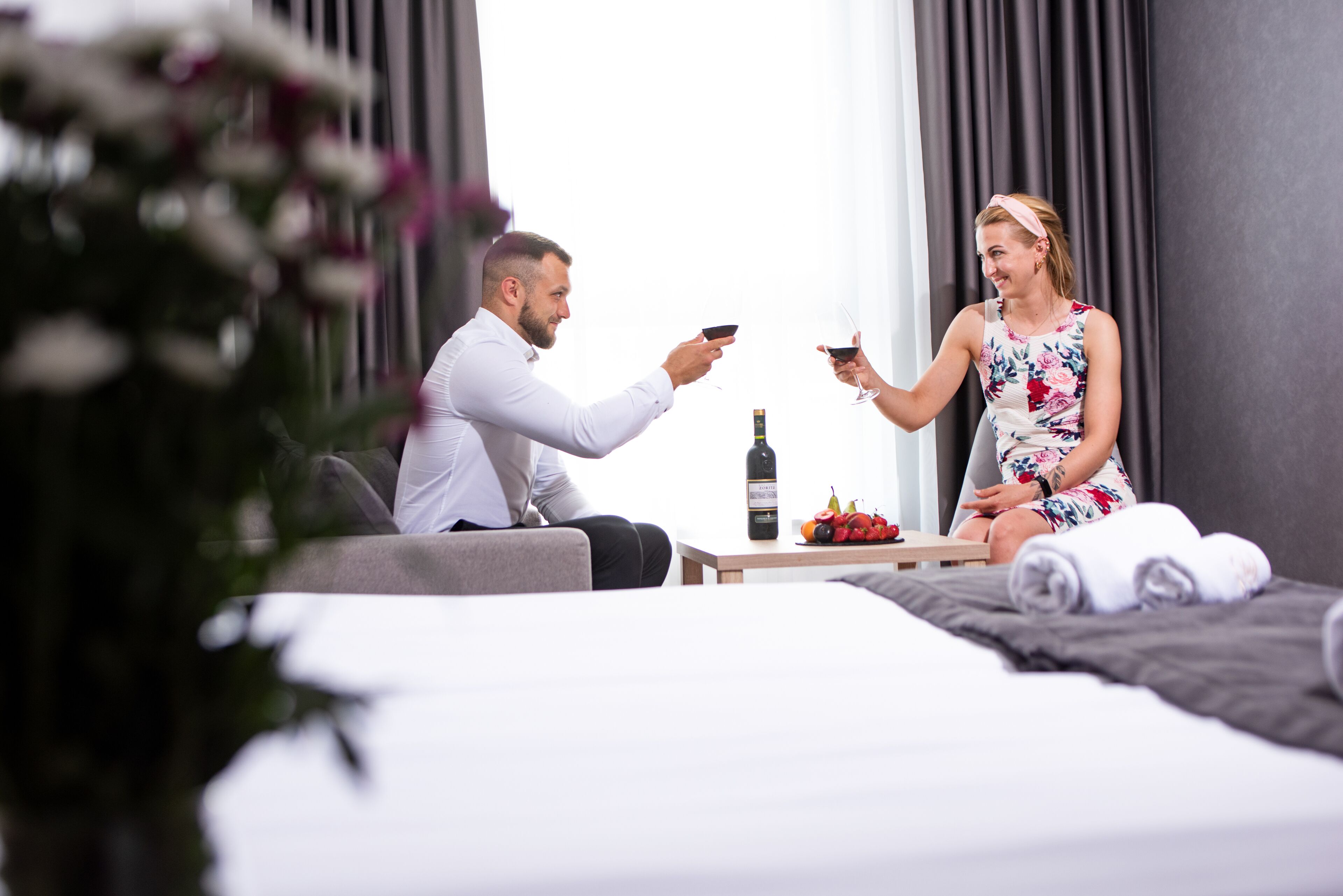 economy double room | hypo-allergenic bedding, in-room safe, desk, soundproofing