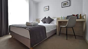 Pokój dla 1 osoby typu Budget | Hypo-allergenic bedding, in-room safe, desk, soundproofing