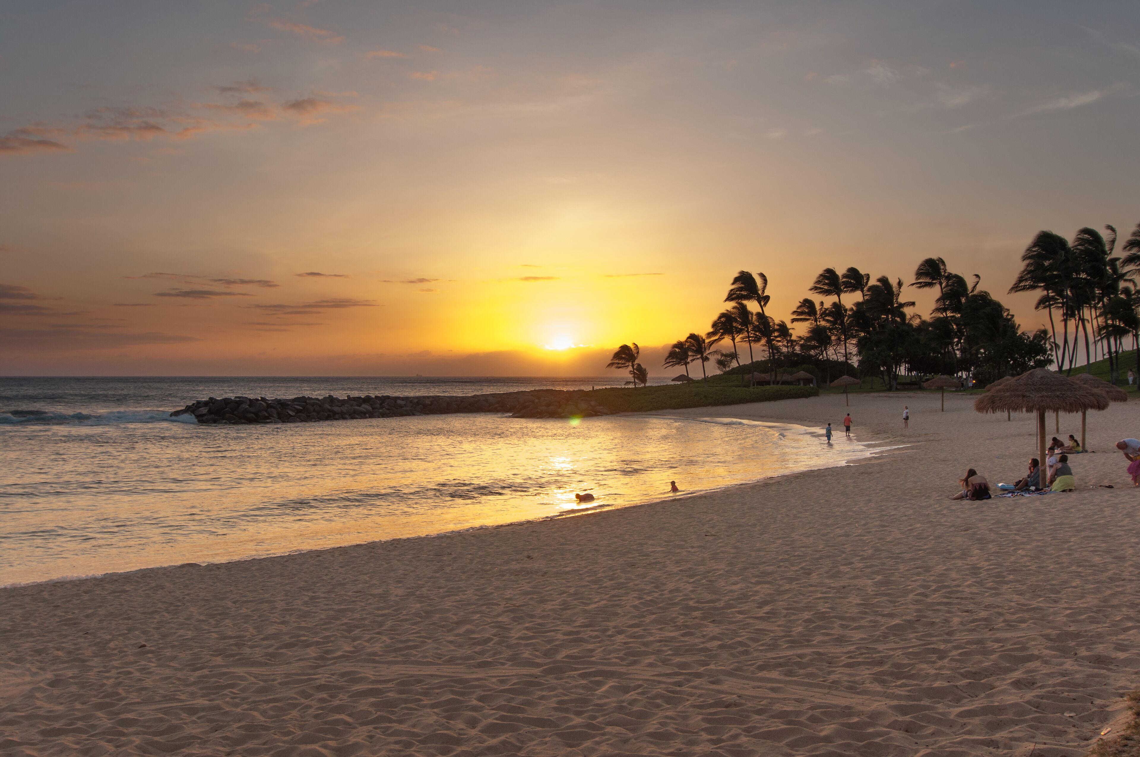 Am Strand, Strandtücher