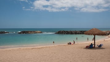 Am Strand, Strandtücher