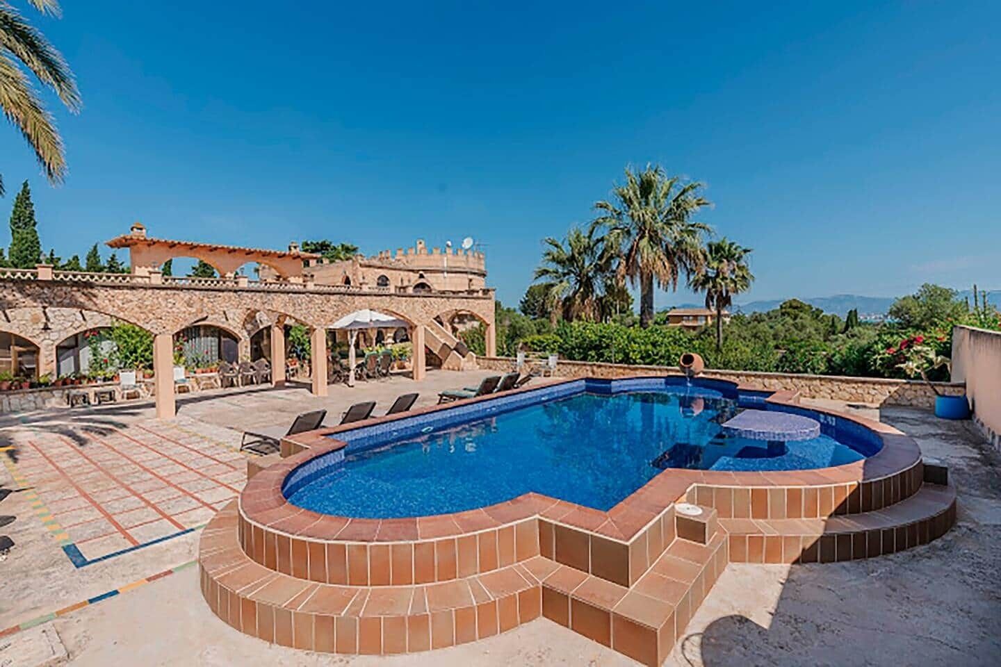 Alberca al aire libre 