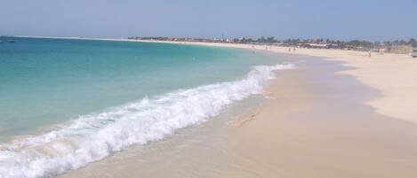 Beach nearby, beach towels