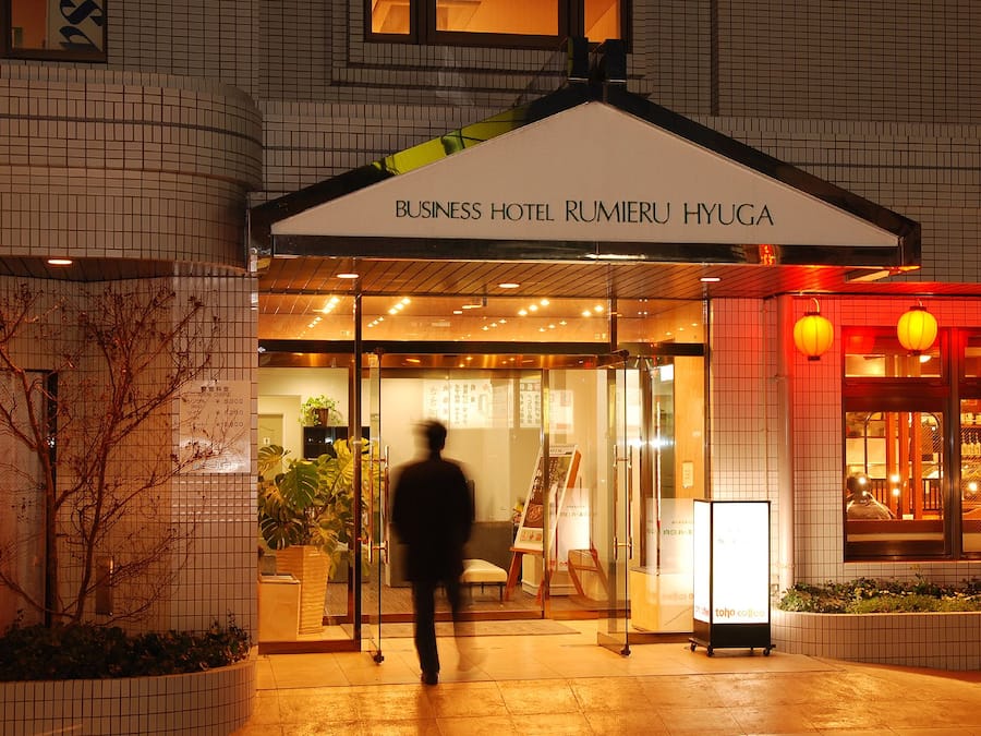 Overnatningsstedets indgangsparti