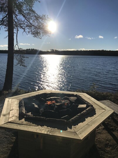 Lillarmsjö-cottage, cottage with lake view.