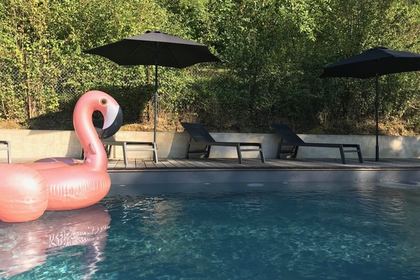 Una piscina climatizada