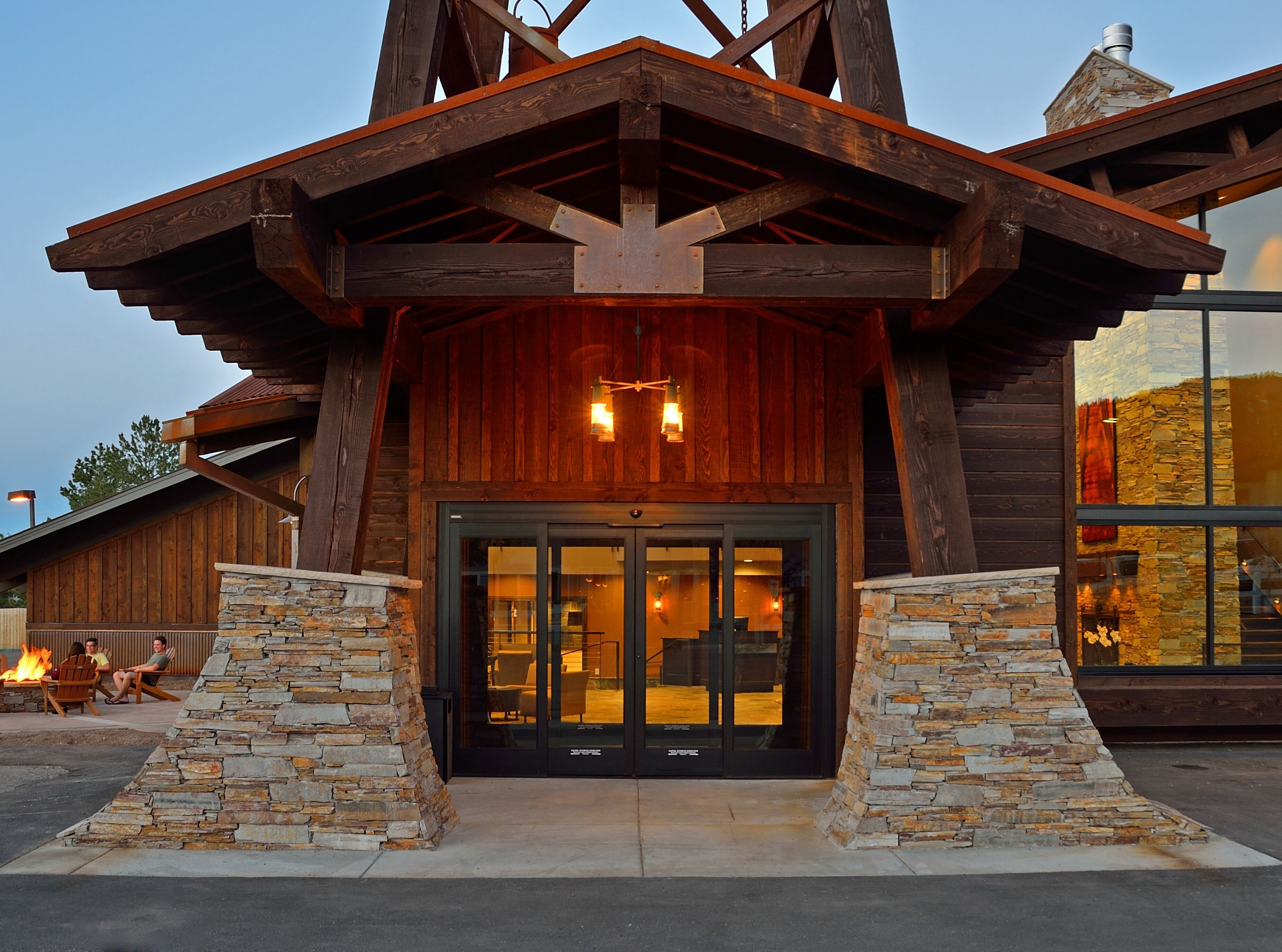 Main lobby Check-In entrance