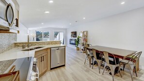 Fridge, microwave, oven, stovetop - Brand New Canmore townhome (Canmore)