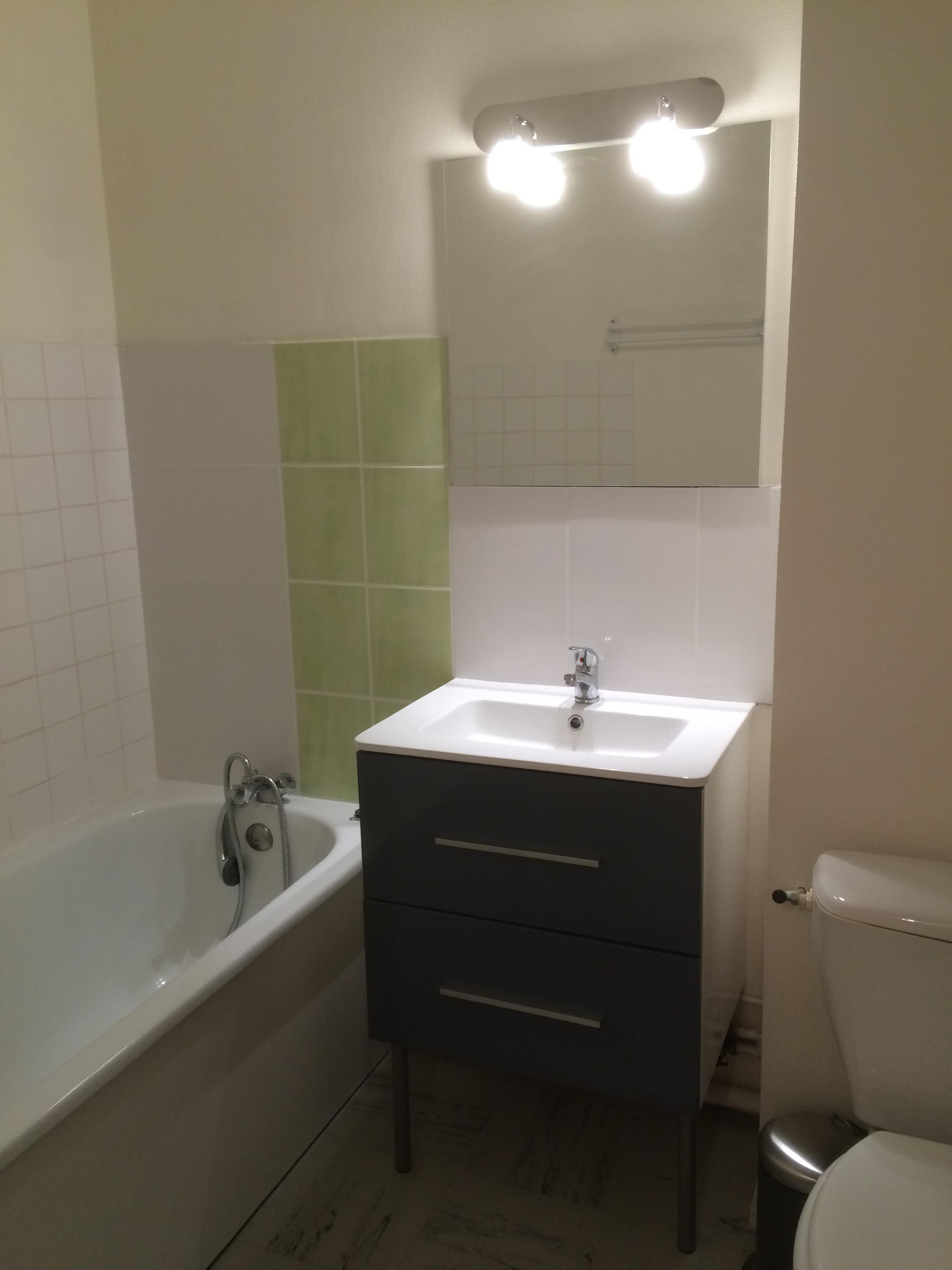 Baignoire, papier toilette
