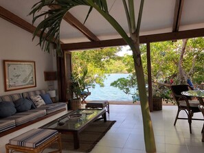 Terrace/patio - Isla Venado. Private Island in Cholon, Cartagena. (Cartagena)