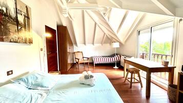 4 dormitorios, tabla de planchar con plancha, wifi gratis y ropa de cama