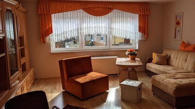 Cozy apartment centrally and quietly located; Leipzig can be reached in about 25 minutes