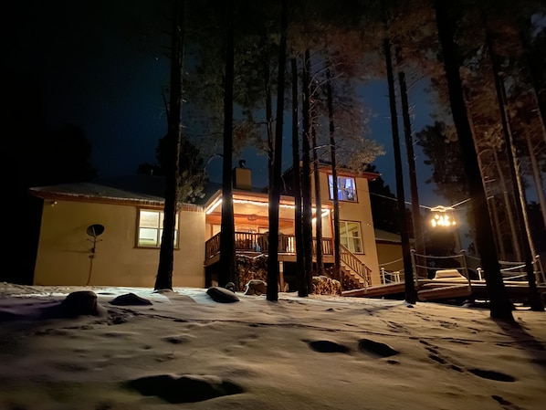 Exterior - Indoor basketball, ping pong, shuffleboard and more! (Angel Fire)