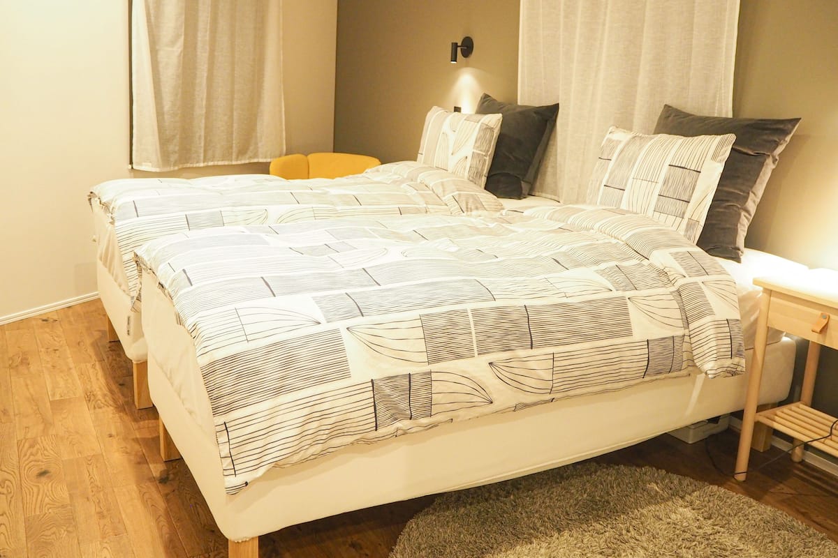 3 chambres, couette en duvet d'oie, bureau, chambres insonorisées