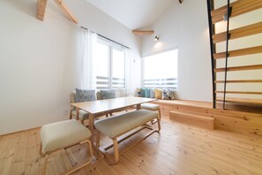 2 Bedroom+1 Studio Bedroom, Deluxe cottage (For Multiple nights stay) | Living area | Flat-screen TV, Netflix - Niseko Highland Cottages (Niseko)