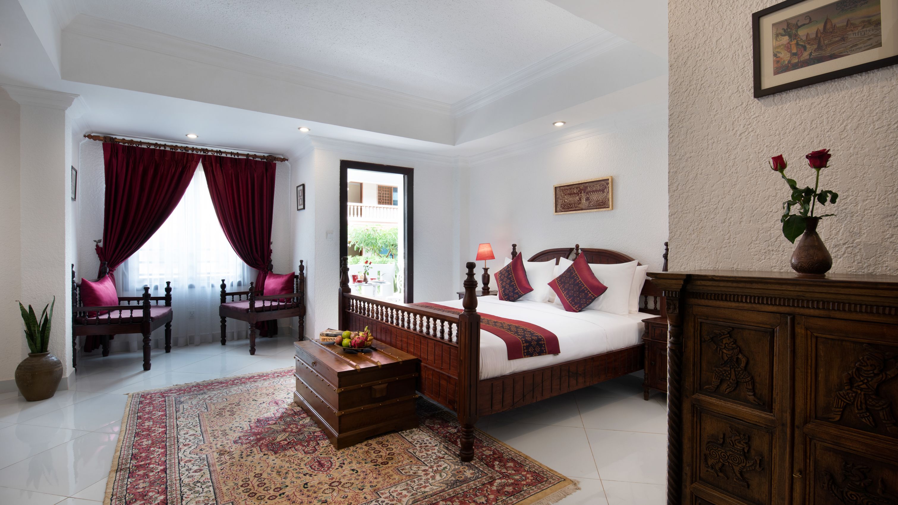 colonial suite -daily afternoon tea | 1 bedroom, premium bedding, pillow-top beds, minibar