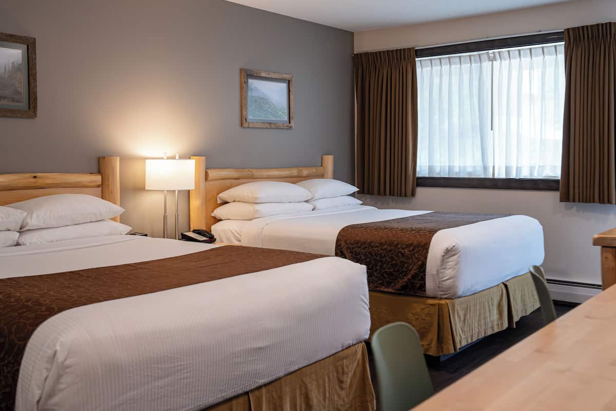 Room, 2 Queen Beds, Non Smoking | Hypo-allergenic bedding, pillowtop beds, blackout drapes