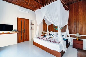 Villa – honeymoon, privat basseng | Skrivebord, lydisolert og ekstrasenger (mot et tillegg)