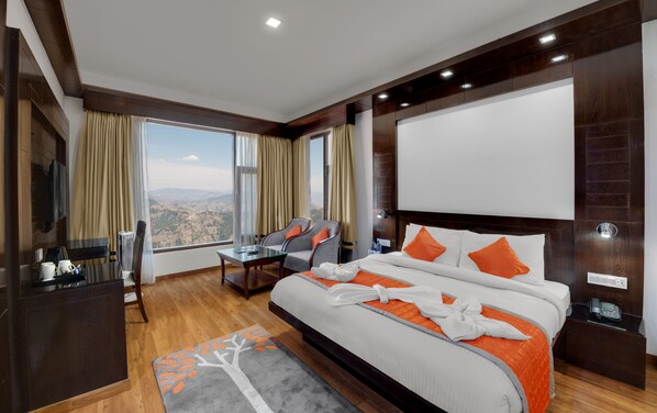 Habitación ejecutiva, 1 cama King size, para no fumadores | Caja de seguridad en la habitación y insonorización 