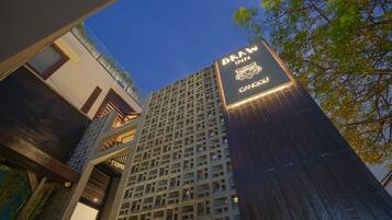 Façade de l’hébergement