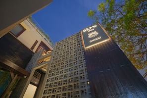 Façade de l’hébergement