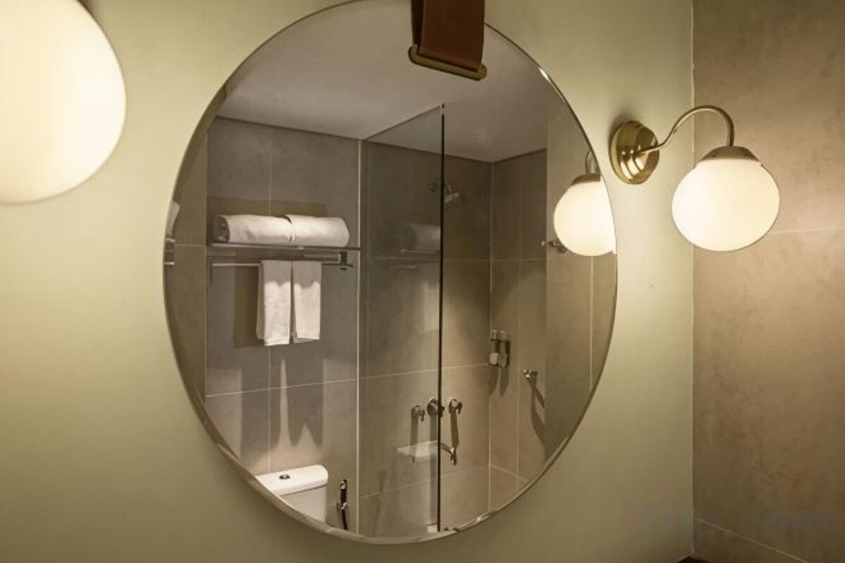 Bathroom | Shower, free toiletries, bathrobes, slippers