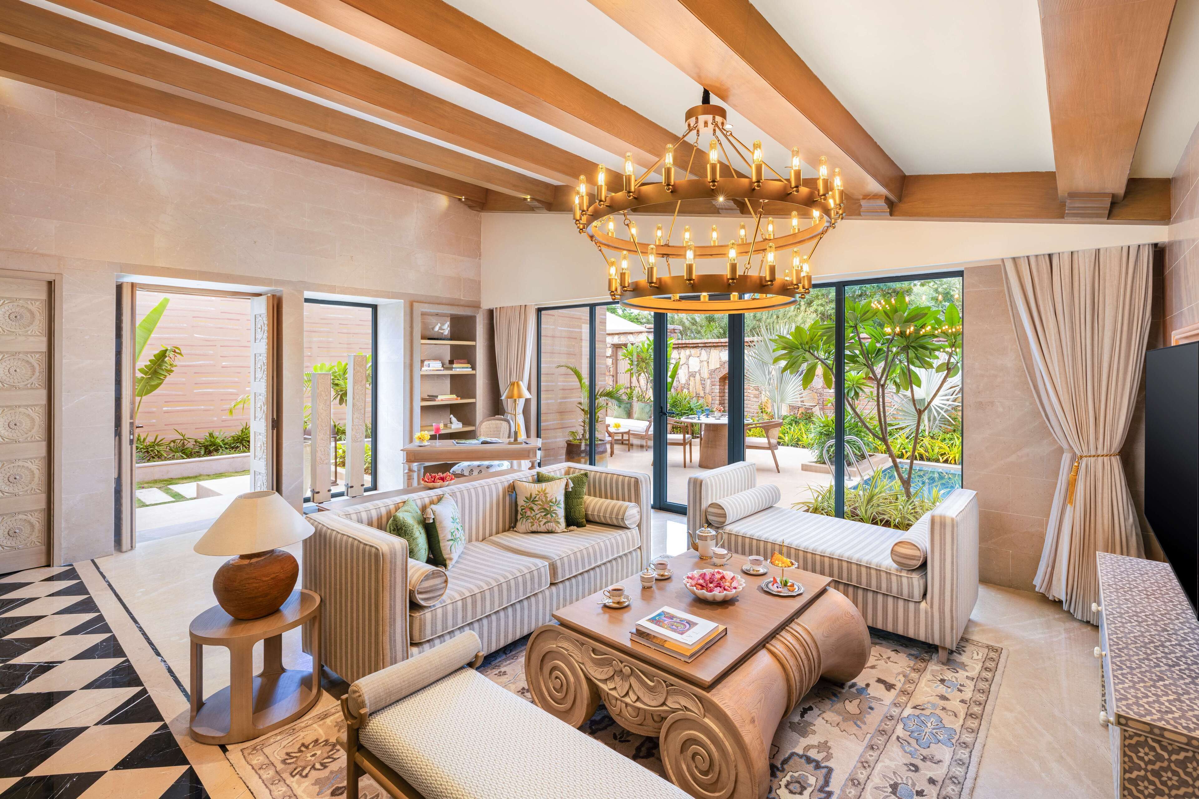 Luxury Villa (Pool & Garden) | Bathroom | Eco-friendly toiletries, hair dryer, bathrobes, slippers