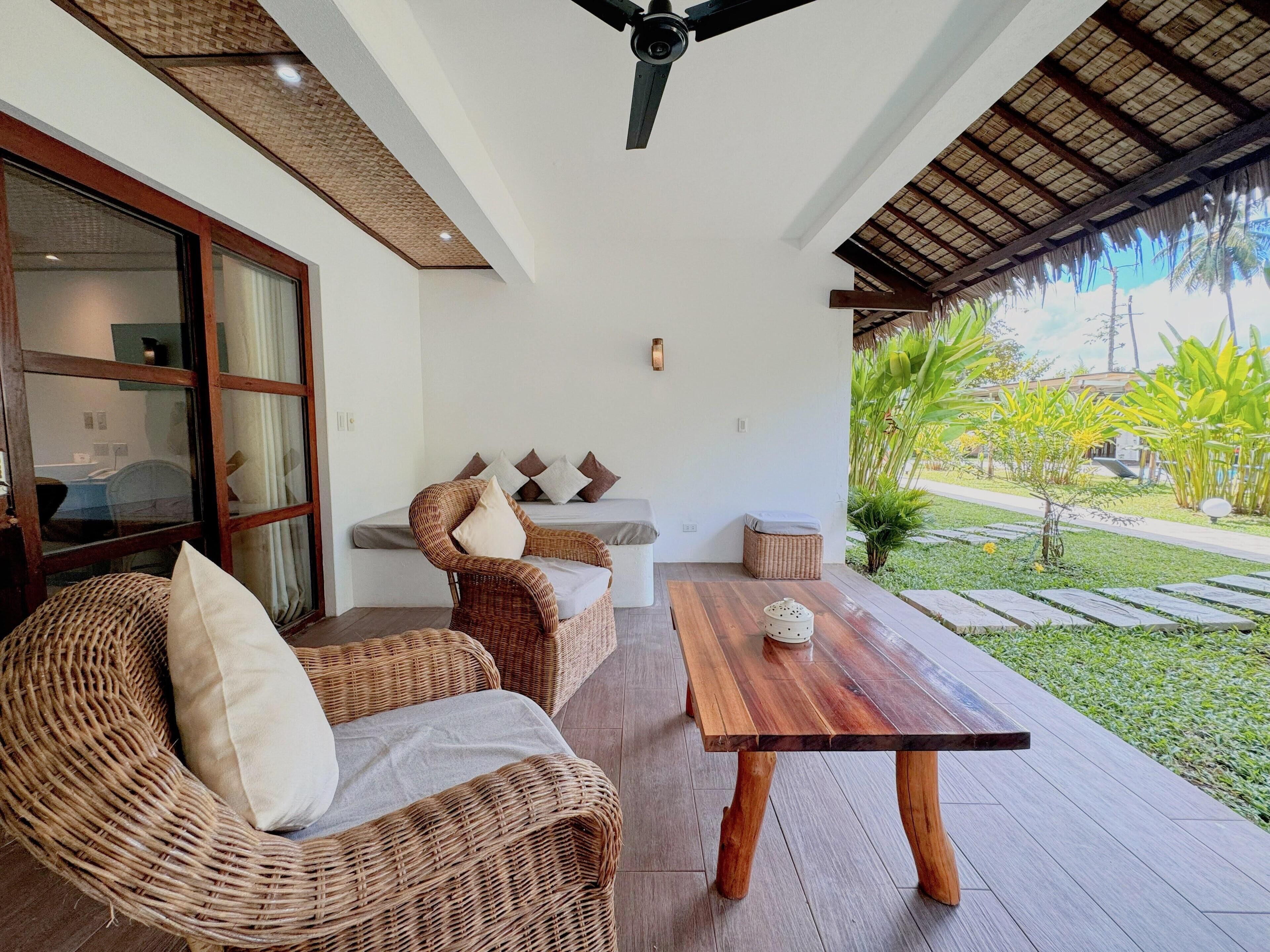 デラックス ダブルルーム パティオ | テラス / パティオ