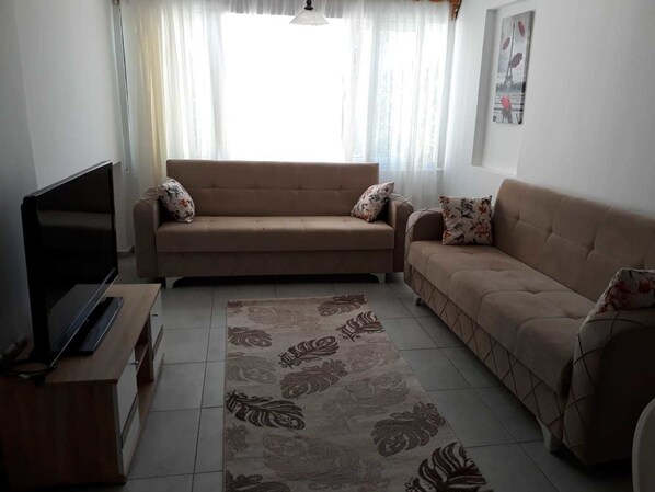 Apartment | Living room | LCD TV - Bank Apart (Bodrum)