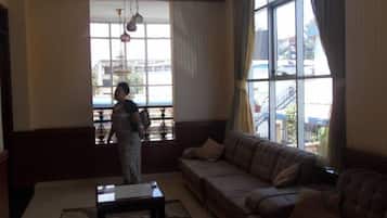 Sala de estar en el lobby