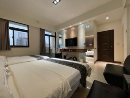 Cortinas blackout, sistema de insonorización y wifi gratis