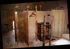 舒適小木屋, 2 張單人床, 無障礙, 花園景 | 2 間睡房、獨特設計、獨特裝修、書桌