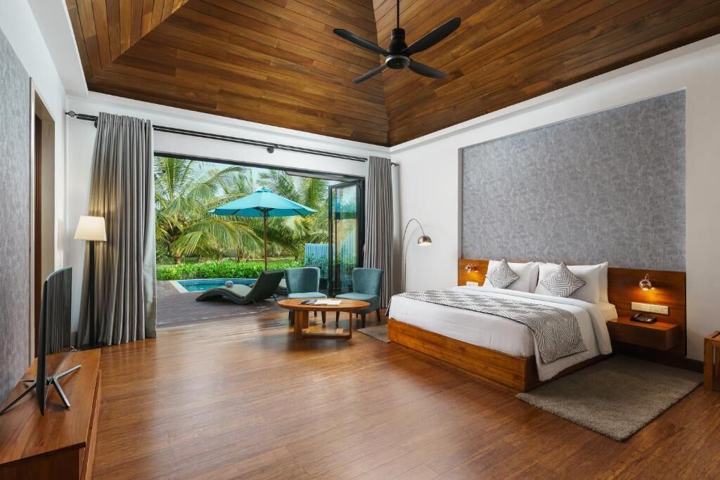 Villa Presidenziale, 1 letto king | 1 camera, lenzuola Frette, biancheria da letto di alta qualità, minibar